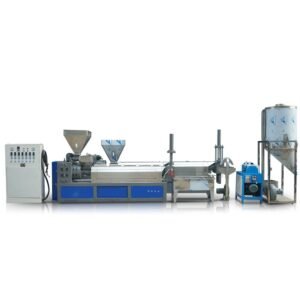 Crushed Flakes Plastic Recycling Machine